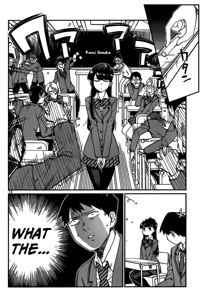 Komi-san wa Komyushou Desu Chapter 1 13